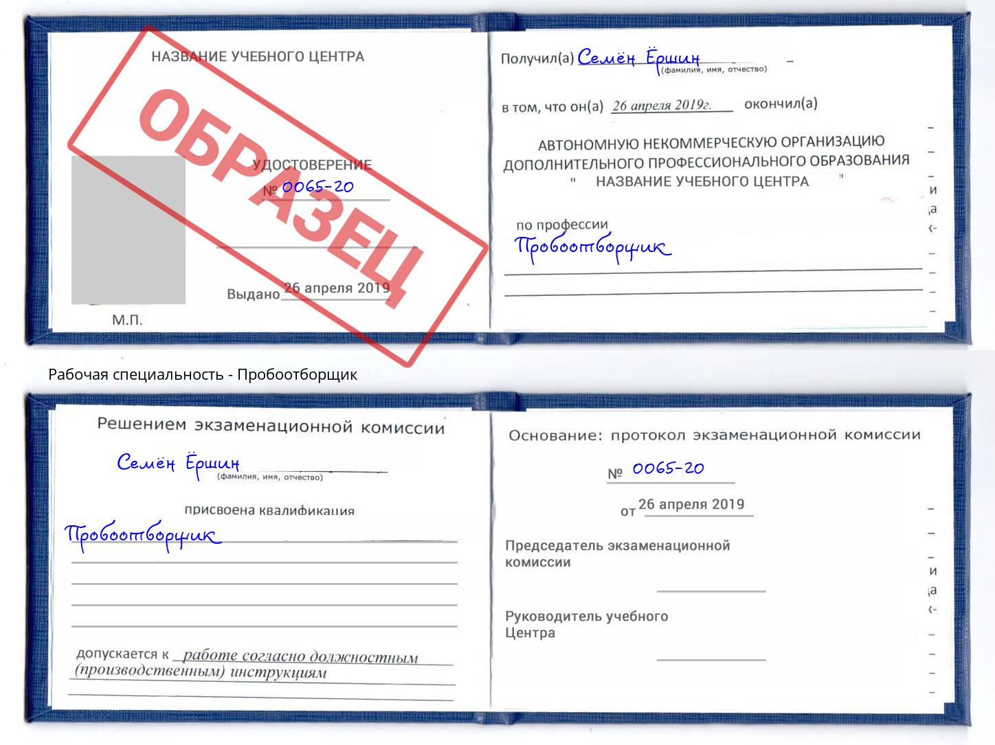 Пробоотборщик Туймазы
